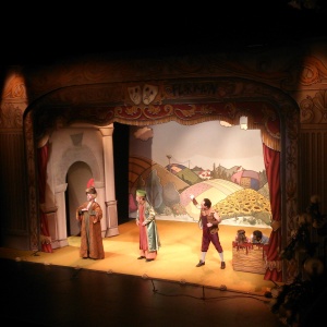 El Teatro Romea acogió la última función de Canco Rodríguez como Florimón. Foto:Teatrico